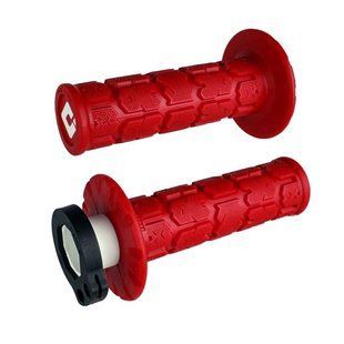 Мото гріпси ODI MX V2 Lock-On; Rogue Grip Dark Red