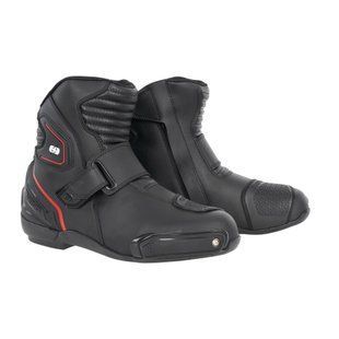 Моточеревики Oxford Omega Air Short MS Boot Blk/ Wht/ Red 45