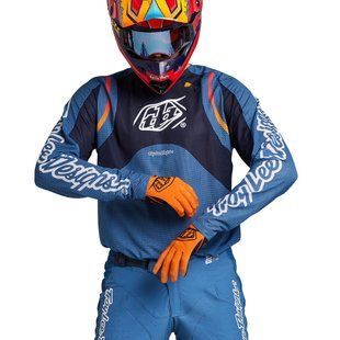 Мото джерсі TLD SE PRO AIR JERSEY PINNED BLUE XXL