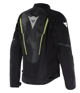 Мотокуртка Dainese HEROSPHERE AIR TEX JACKET BLACK WHITE YELLOW-FLUO 50