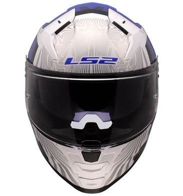 Мотошлем LS2 FF811 Vector 2 Freedom White Silver (S)