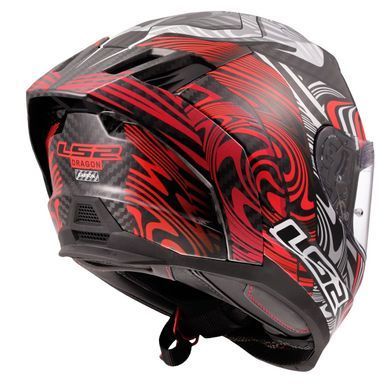 Мотошолом LS2 FF807 Dragon Enthum Red L