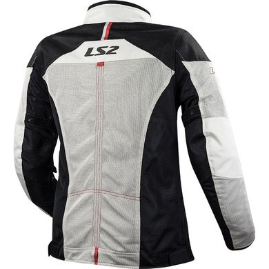 Мотокуртка LS2 Alba Lady Jacket Light Grey Black S