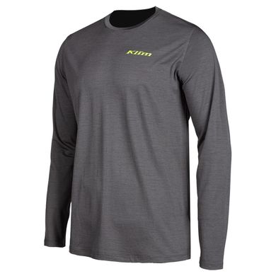 Термоджерси KLIM Teton Merino Wool LS Shirt Asphalt L