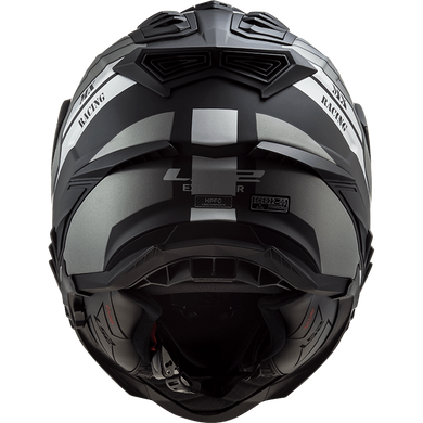Мотошолом LS2 MX701 Explorer Atlantis Matt Titanium