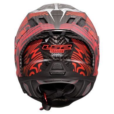 Мотошолом LS2 FF807 Dragon Enthum Red L
