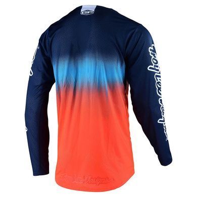 Джерсі TLD GP AIR JERSEY STAIN'D NAVY / ORANGE Розмір XXL