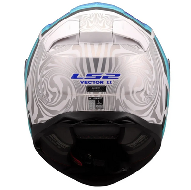 Мотошлем LS2 FF811 Vector 2 Freedom White Silver (S)