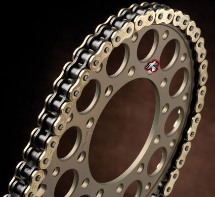 Ланцюг Renthal R4 Chain - 520 Gold, 520-126L / Seal Ring
