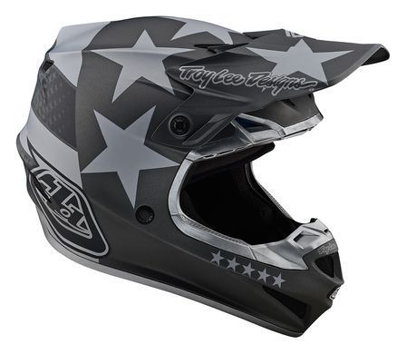 МотоШолом TLD SE4 POLYACRYLITE FREEDOM BLACK / GRAY L