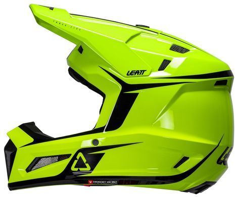 Шолом LEATT Moto 3.5 Helmet + Goggle Neon Yellow S