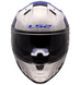 Мотошлем LS2 FF811 Vector 2 Freedom White Silver (S)