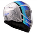 Мотошлем LS2 FF811 Vector 2 Freedom White Silver (S)