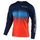 Джерсі TLD GP AIR JERSEY STAIN'D NAVY / ORANGE Розмір XXL