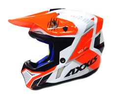 Мотошлем AXXIS WOLF Star Track Gloss Fluo Orange L