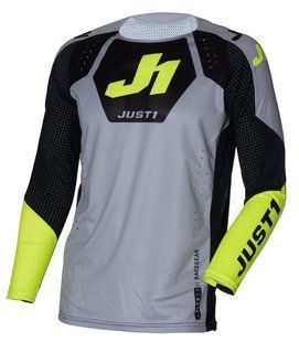Джерсі Just1 J-flex 2.0 District Grey Yellow Fluo Black