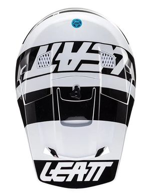 Мотошлем LEATT Helmet Moto 3.5 + Goggle White S