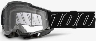 Маска кросова 100% ACCURI 2 Goggle Blackline Clear Lens