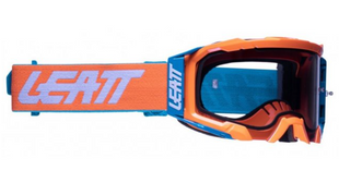 Маска кросова LEATT Velocity 5.5 Grey Neon Orange