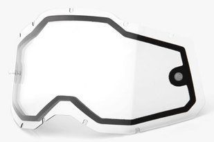 Лінза 100% RC2/AC2/ST2 Dual Replacement Lens - Clear, Dual Clear Lens