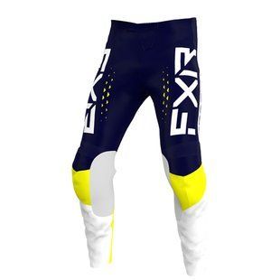Мотоштани FXR Clutch Pro MX 22-Midnight/White/Yellow 34