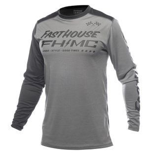 Джерсі FASTHOUSE Carbon Method LS Gray/Black 2X