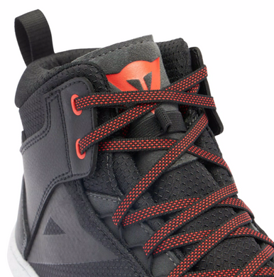 Моточеревики Dainese SUBURB D-WP Black White Red Lava