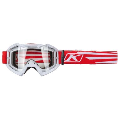 Маска кросова KLIM Viper Off-Road Illusion Red Clear Lens