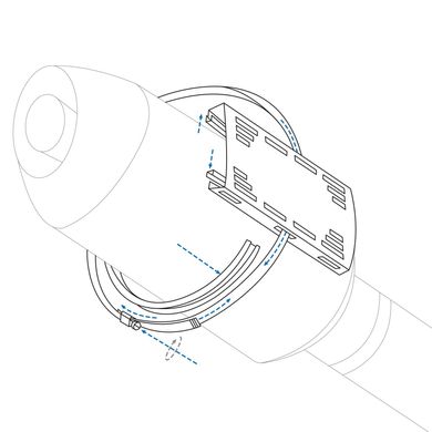 Oxford Can Guard Exhaust Heat Shield