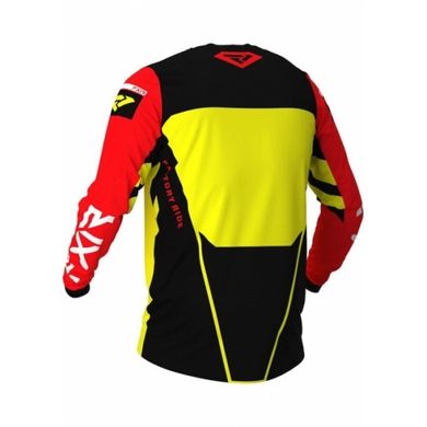 Мотоджерсі FXR Helium MX 21-Yellow/Black/Red L