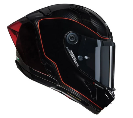 Шлем Nolan X-804 RS ASSO DI PICCHE 2025 Black-Red