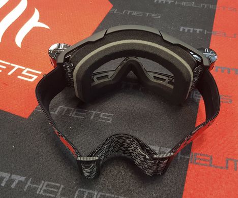 Маска кросова LAZER Goggle Race Style Black Red - Clear Lens