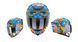 Мотошолом SCORPION EXO-JNR AIR FUN Blue/orange L