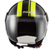 Мотошлем LS2 OF558 Sphere Lux Crush Black Hi Vis Yellow S