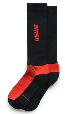 Мотоноски USWE Rapp Sock Flame Red S/M