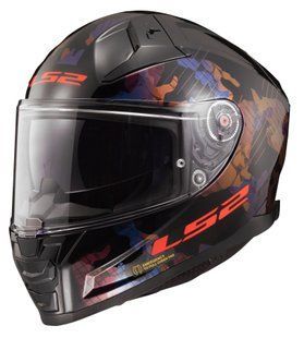 Мотошлем LS2 FF811 Vector II Kamo Gloss Black Blue M