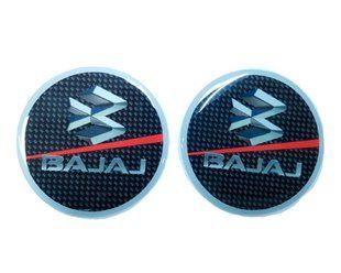 Наклейка логотип Bajaj 50мм