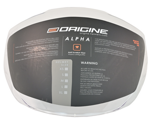 Origine Alpha Clear Visor