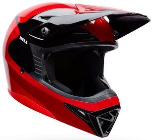 Мотошолом BELL MX-10 MIPS&reg; Youth - WAVE Red YL