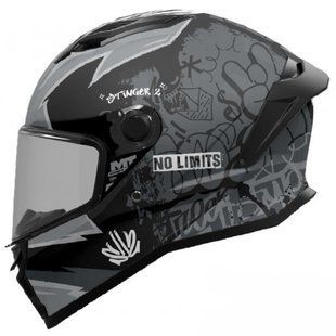 Мотошолом MT STINGER 2 YOUTH TAGGER B2 Matt YL