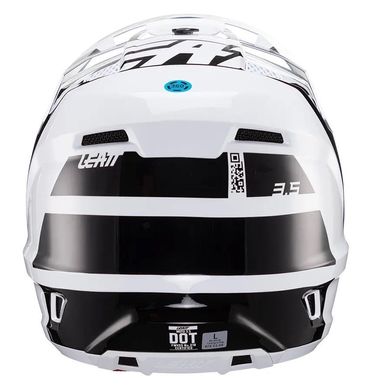 Мотошлем LEATT Helmet Moto 3.5 + Goggle White XL