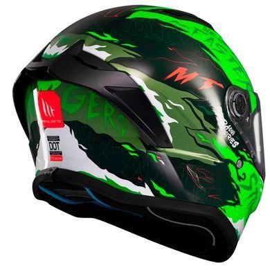 Мотошлем MT STINGER 2 Ardent C6 Gloss Green L