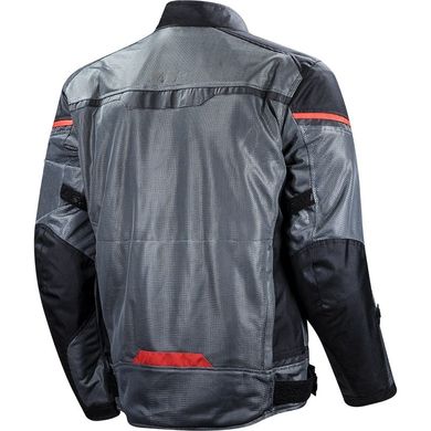 Мотокуртка LS2 Riva Man Jacket Black Dark Grey Red M