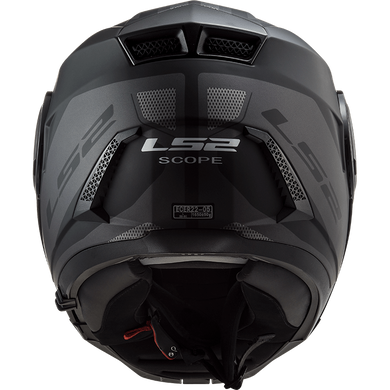 Мотошлем LS2 FF902 Scope Axis Black Titanium S
