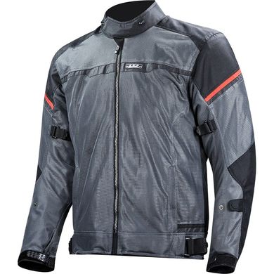 Мотокуртка LS2 Riva Man Jacket Black Dark Grey Red S