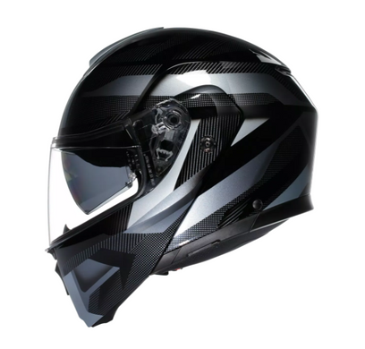 Мотошолом AGV STREETMODULAR (E2206) LEDRO matt black/grey L