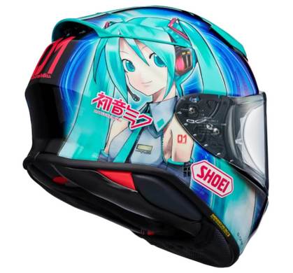 Мотошлем Shoei NXR2 HATSUNE MIKU TC-4 M