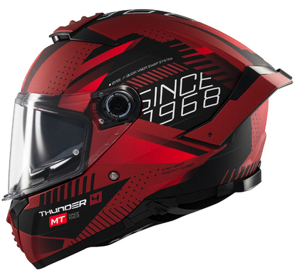 Мотошолом MT THUNDER 4 SV LUMINENCE D5 Matt S
