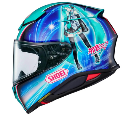 Мотошлем Shoei NXR2 HATSUNE MIKU TC-4 M