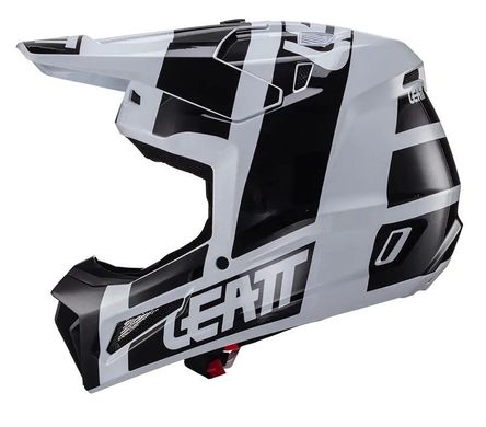 Мотошлем LEATT Helmet Moto 3.5 + Goggle White XL